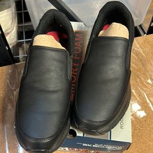 Skechers work relaxed fit slip on men’s shoes